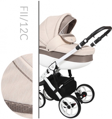 Детская коляска 2 в 1 Baby Merc Faster Style II FII/12C